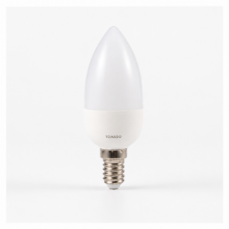 Lampe à bougie LED TORNADO TO-CD5M lumière chaude 5W, lumière jaune